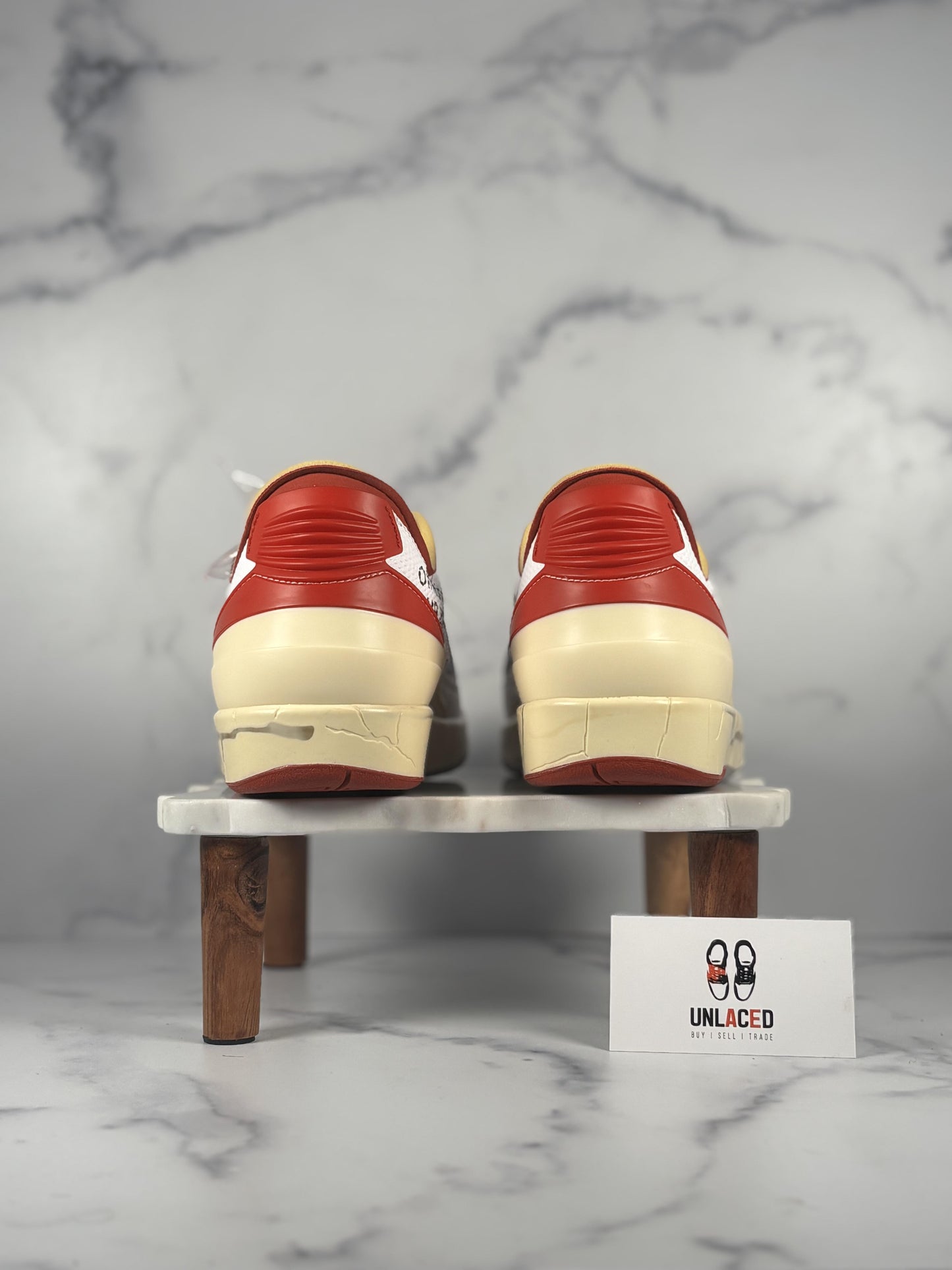 Jordan 2 Retro Low SP 'Off-White White Red'
