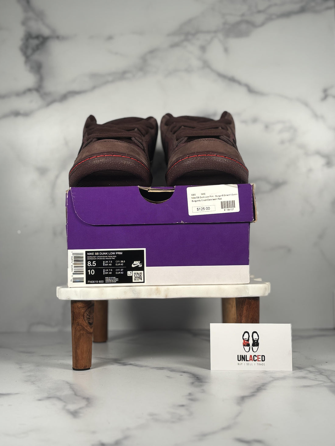 Nike SB Dunk Low 'City of Love Burgundy Crush'