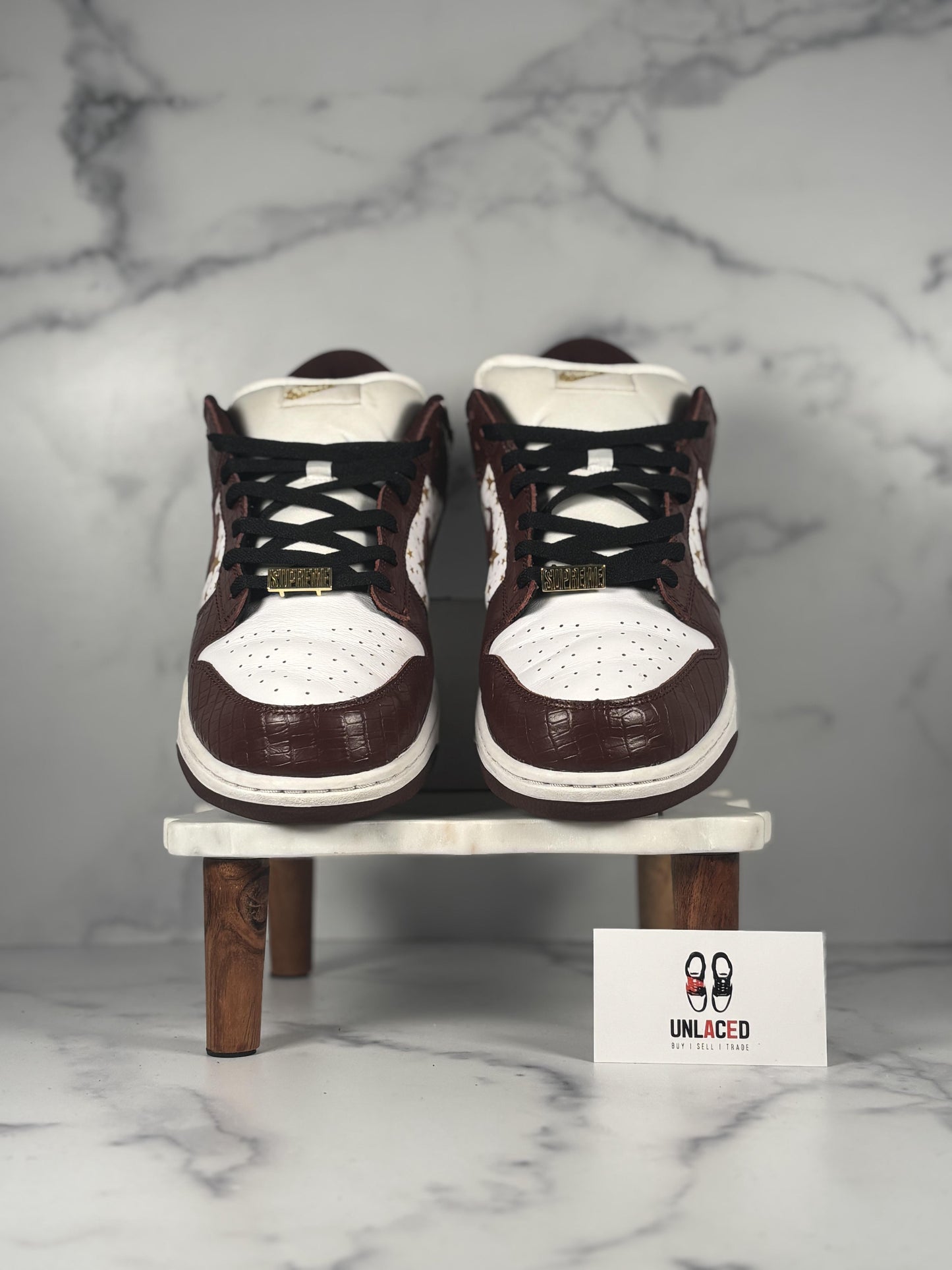 Nike SB Dunk Low 'Supreme Stars Barkroot Brown (2021)'