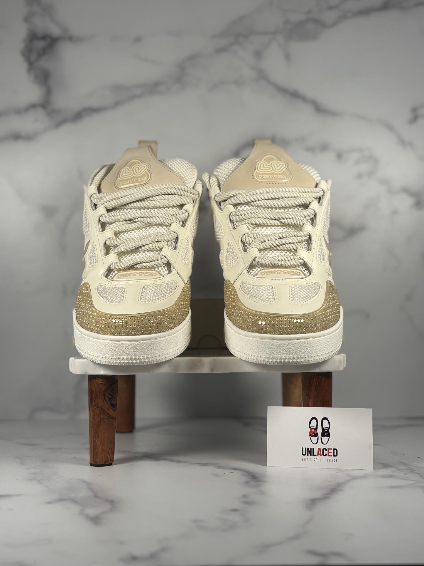 Louis Vuitton LV Skate Sneaker 'Beige White'