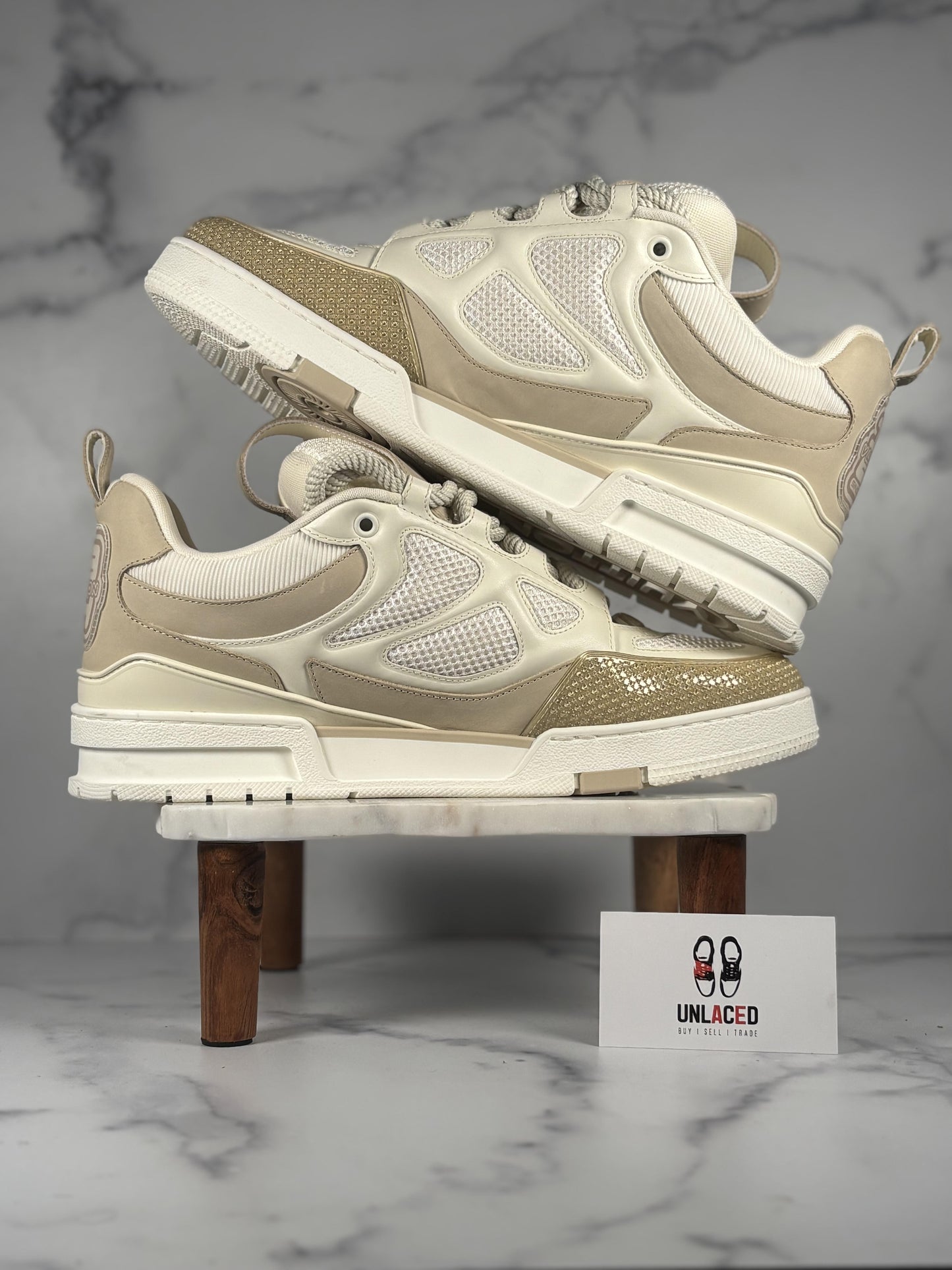 Louis Vuitton LV Skate Sneaker 'Beige White'