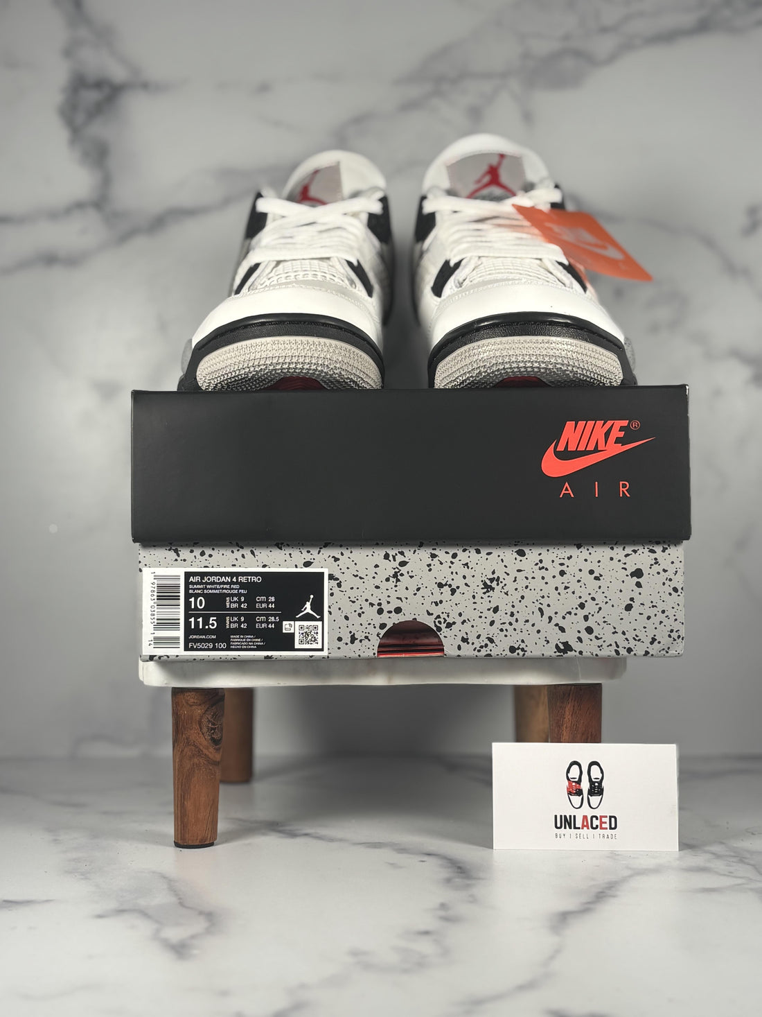 Jordan 4 Retro 'White Cement (2025)'