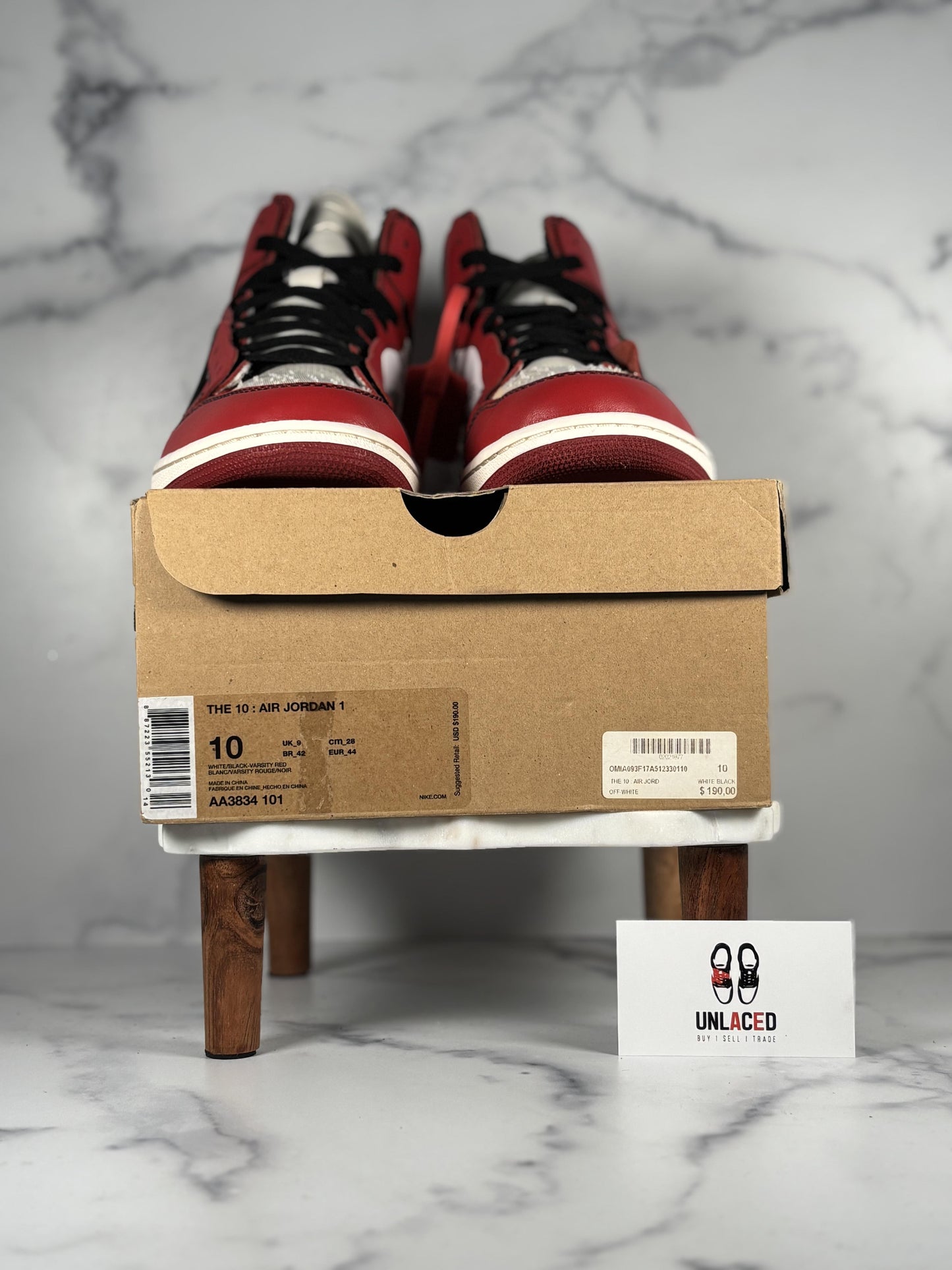Jordan 1 Retro High 'Off-White Chicago'