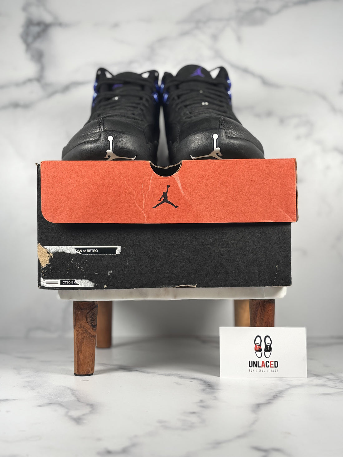 Jordan 12 Retro 'Black Dark Concord'