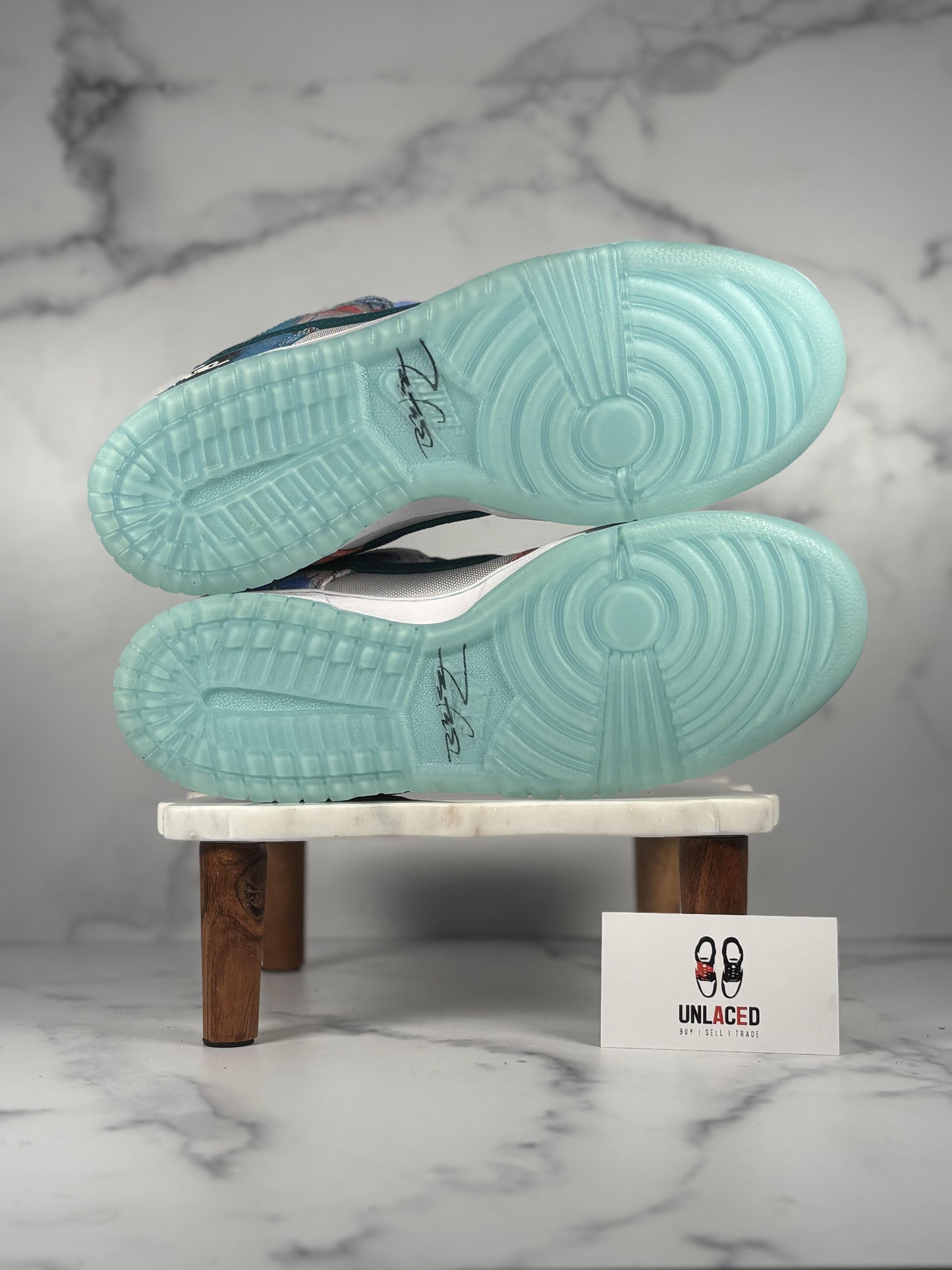 Nike SB Dunk Low 'Futura Laboratories Bleached Aqua'