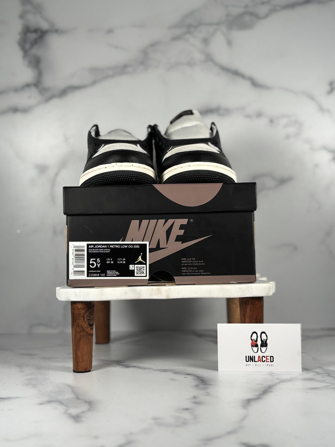 Jordan 1 Retro Low OG 'Mocha (GS)'