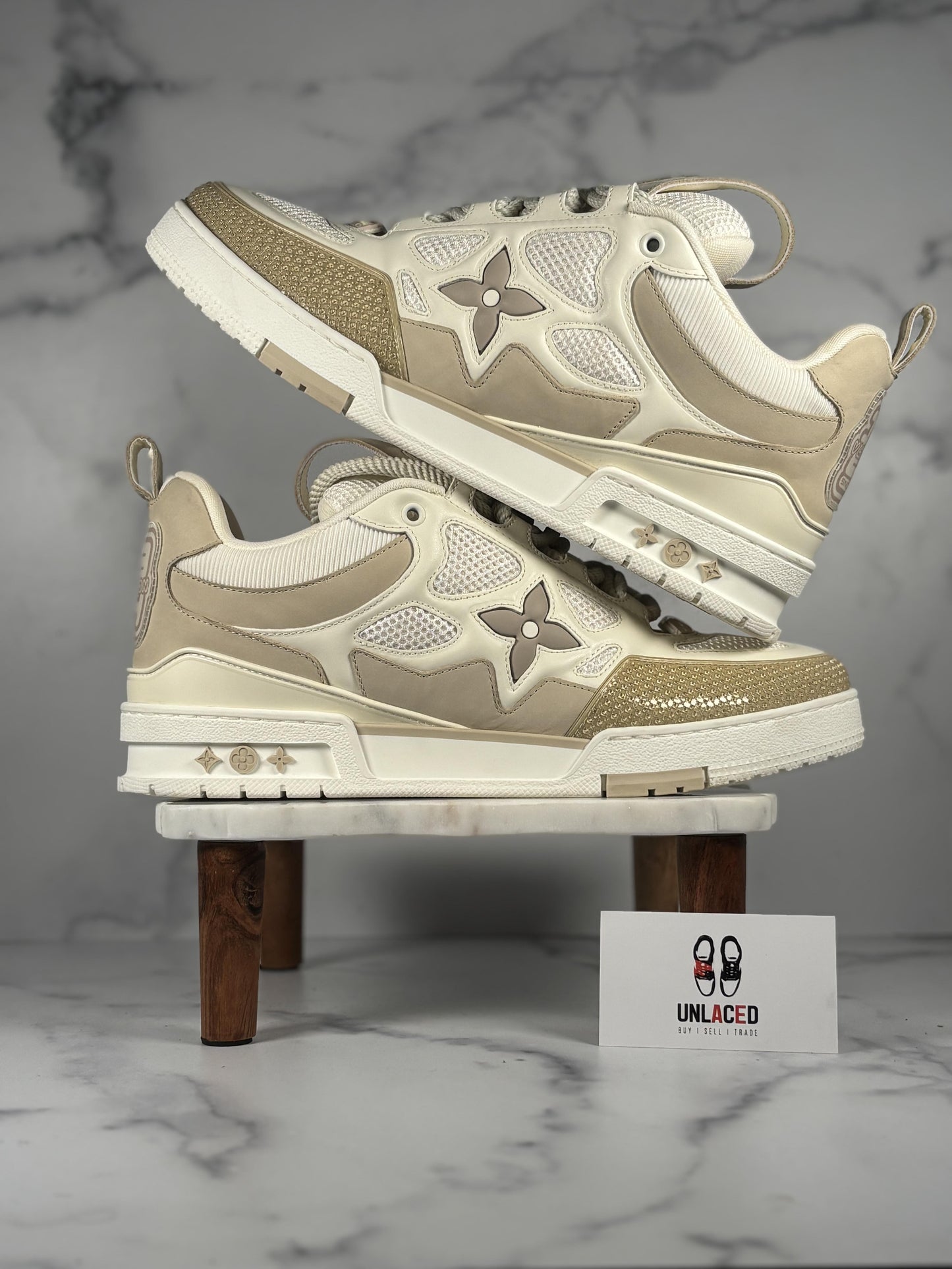 Louis Vuitton LV Skate Sneaker 'Beige White'