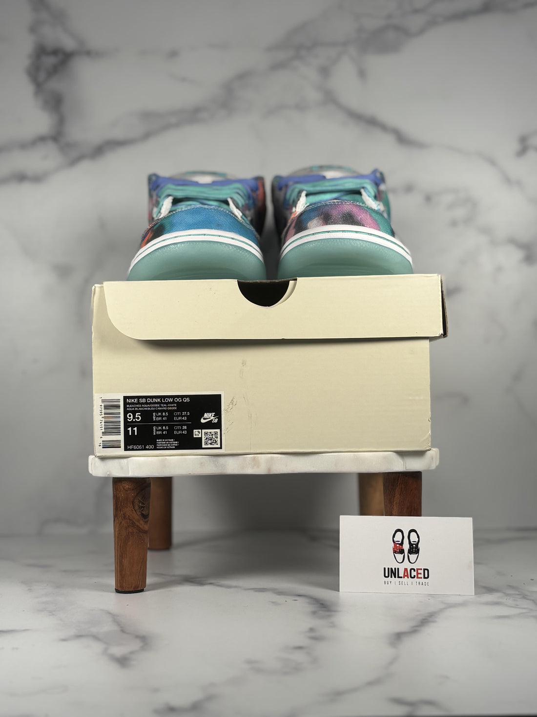 Nike SB Dunk Low 'Futura Laboratories Bleached Aqua'