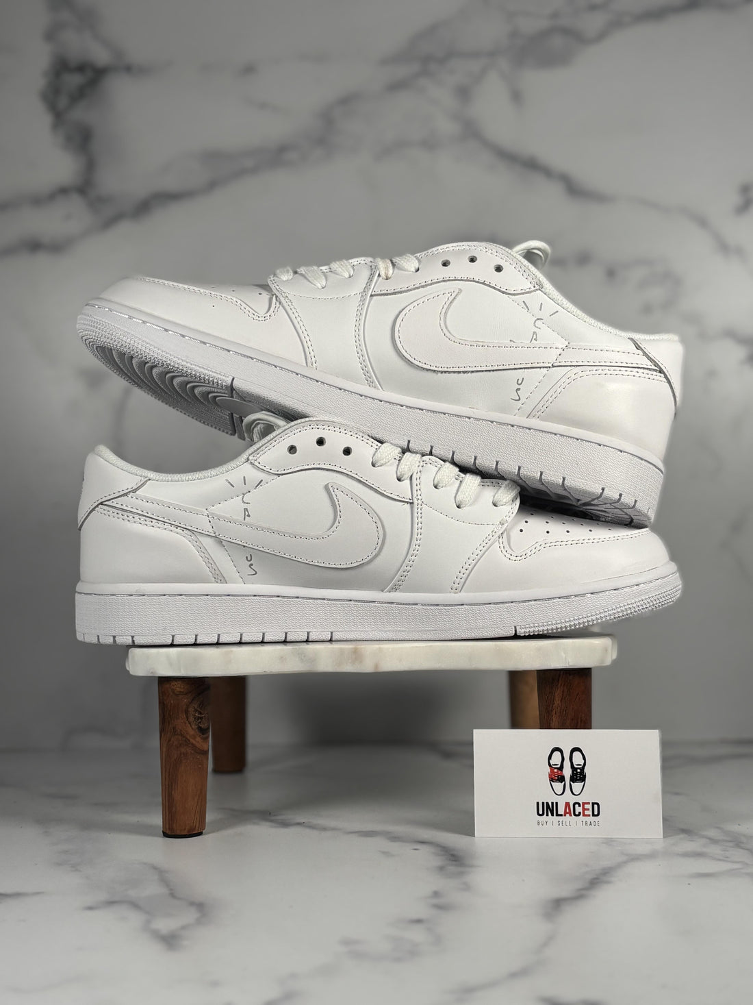 Jordan 1 Retro Low OG SP 'Travis Scott Michael Rubin White Party (Friends and Family)'
