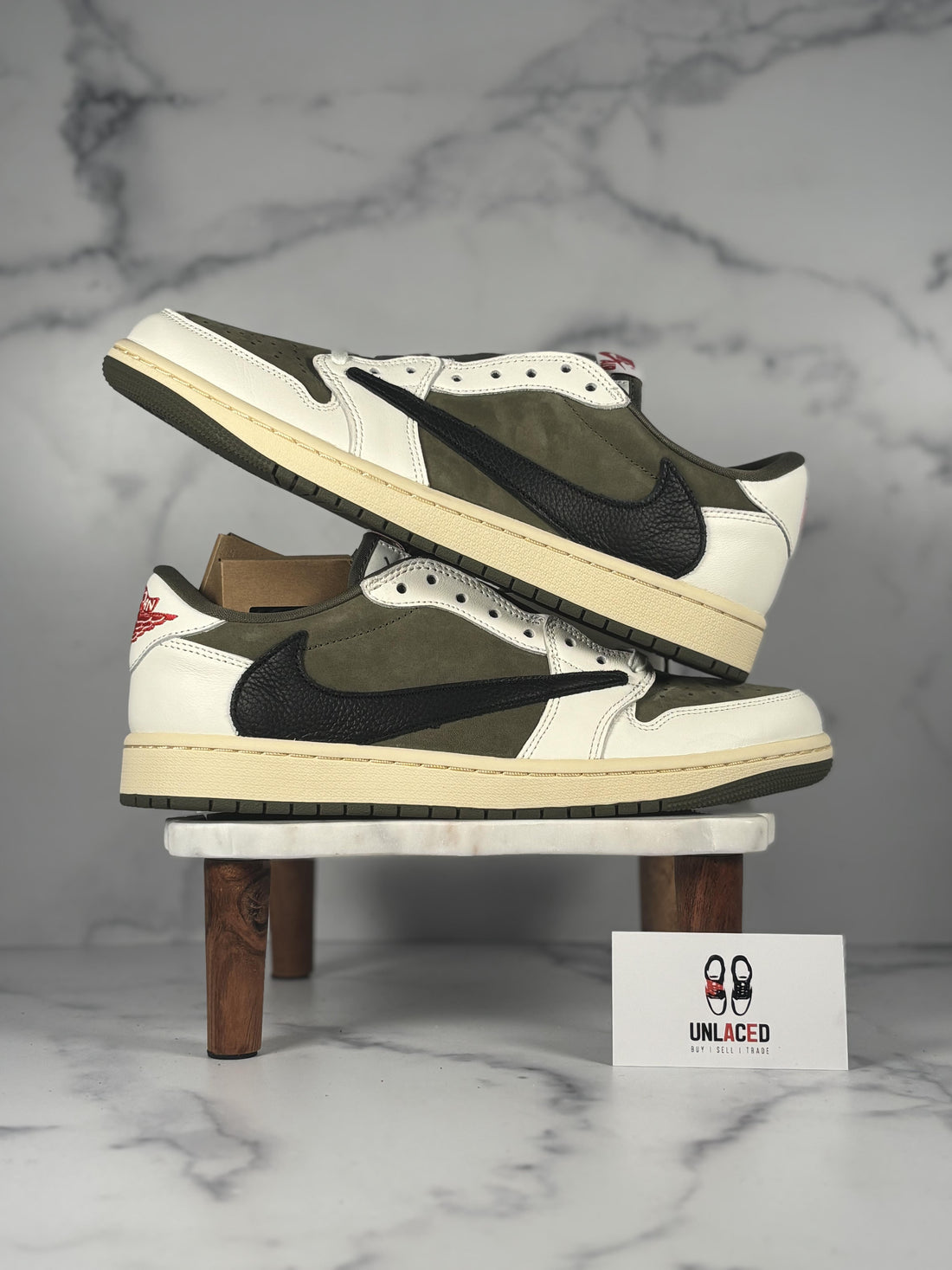 Jordan 1 Retro Low OG SP 'Travis Scott Medium Olive'