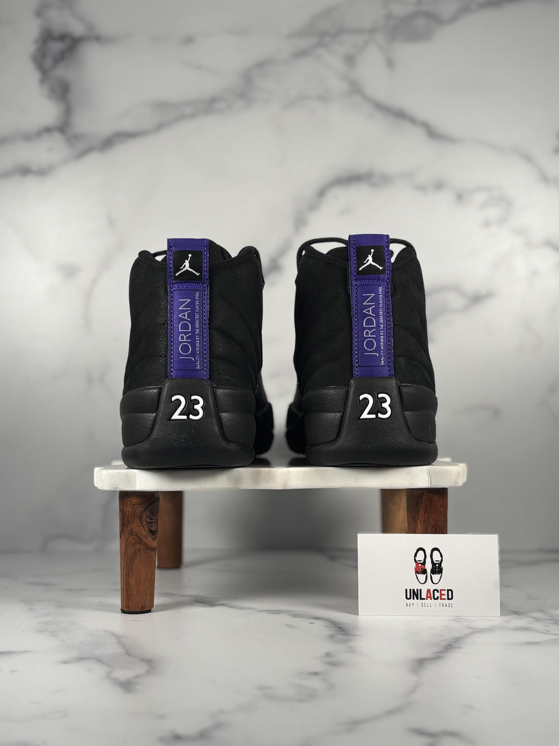 Jordan 12 Retro 'Black Dark Concord'