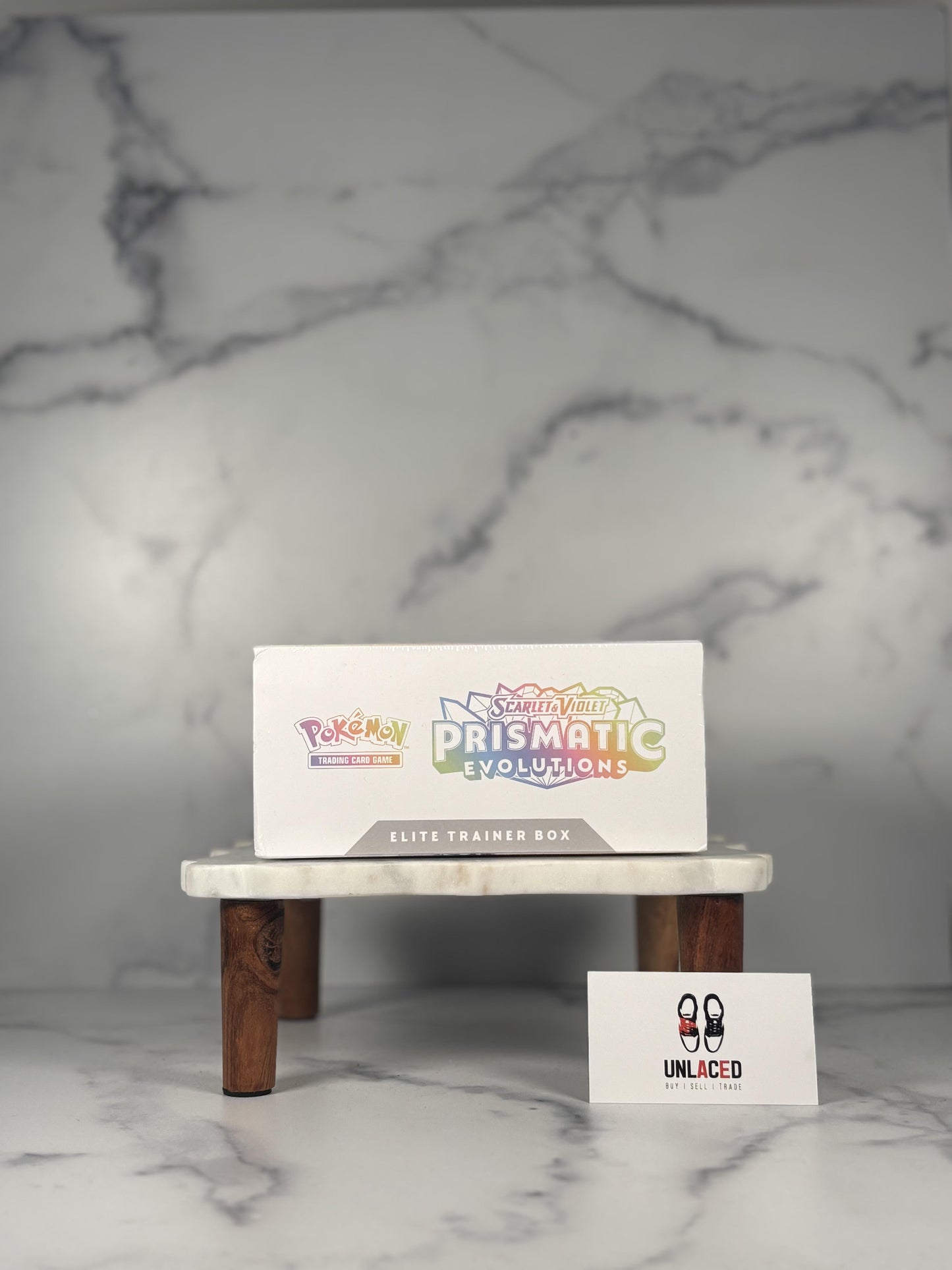 (A) Pokémon Scarlet & Violet 'Prismatic Evolutions Elite Trainer Box'