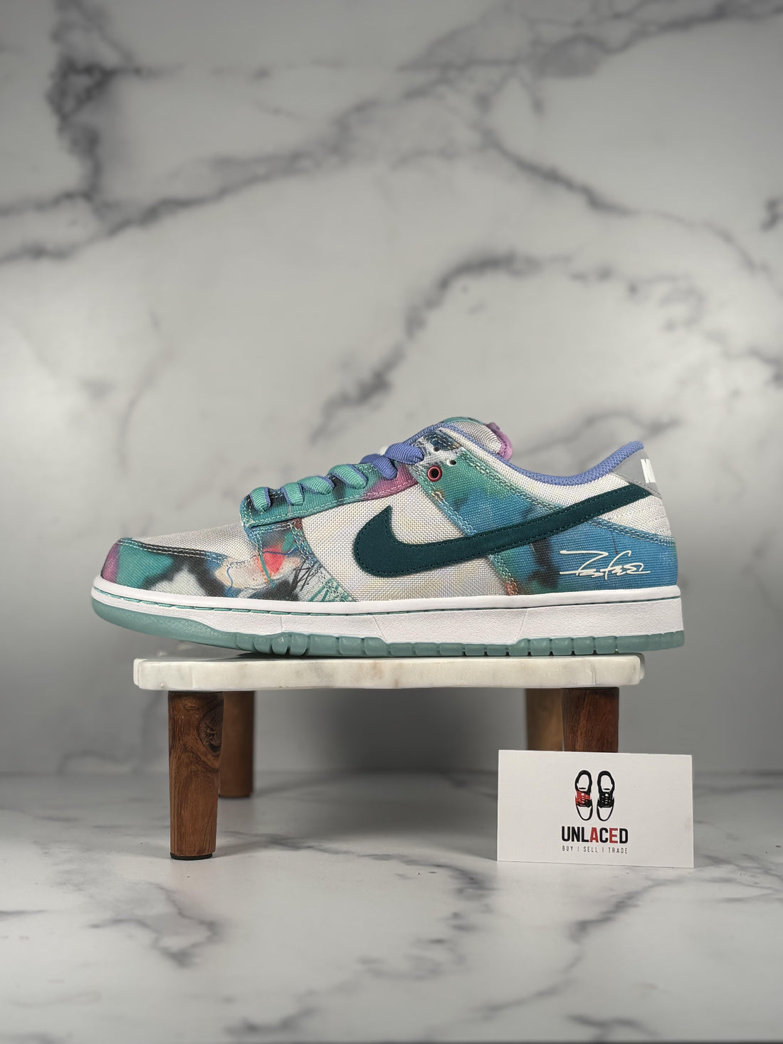 Nike SB Dunk Low 'Futura Laboratories Bleached Aqua'
