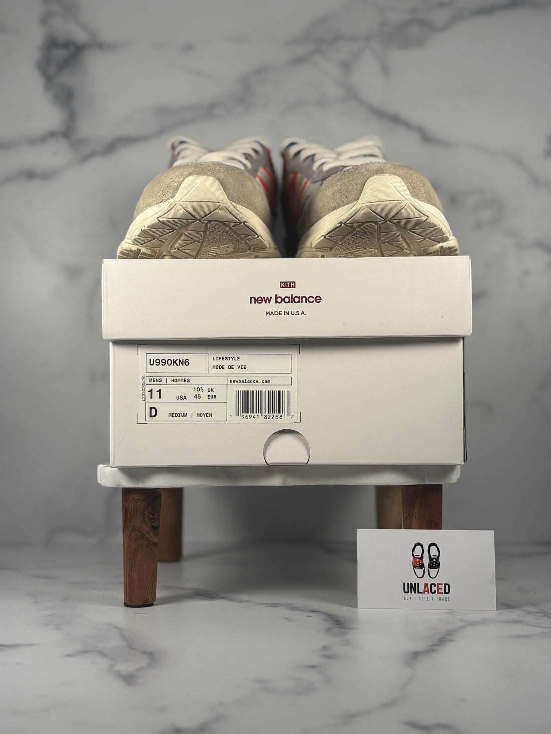 New Balance 990v6 'MiUSA Ronnie Fieg Madison Square Garden Sandrift'