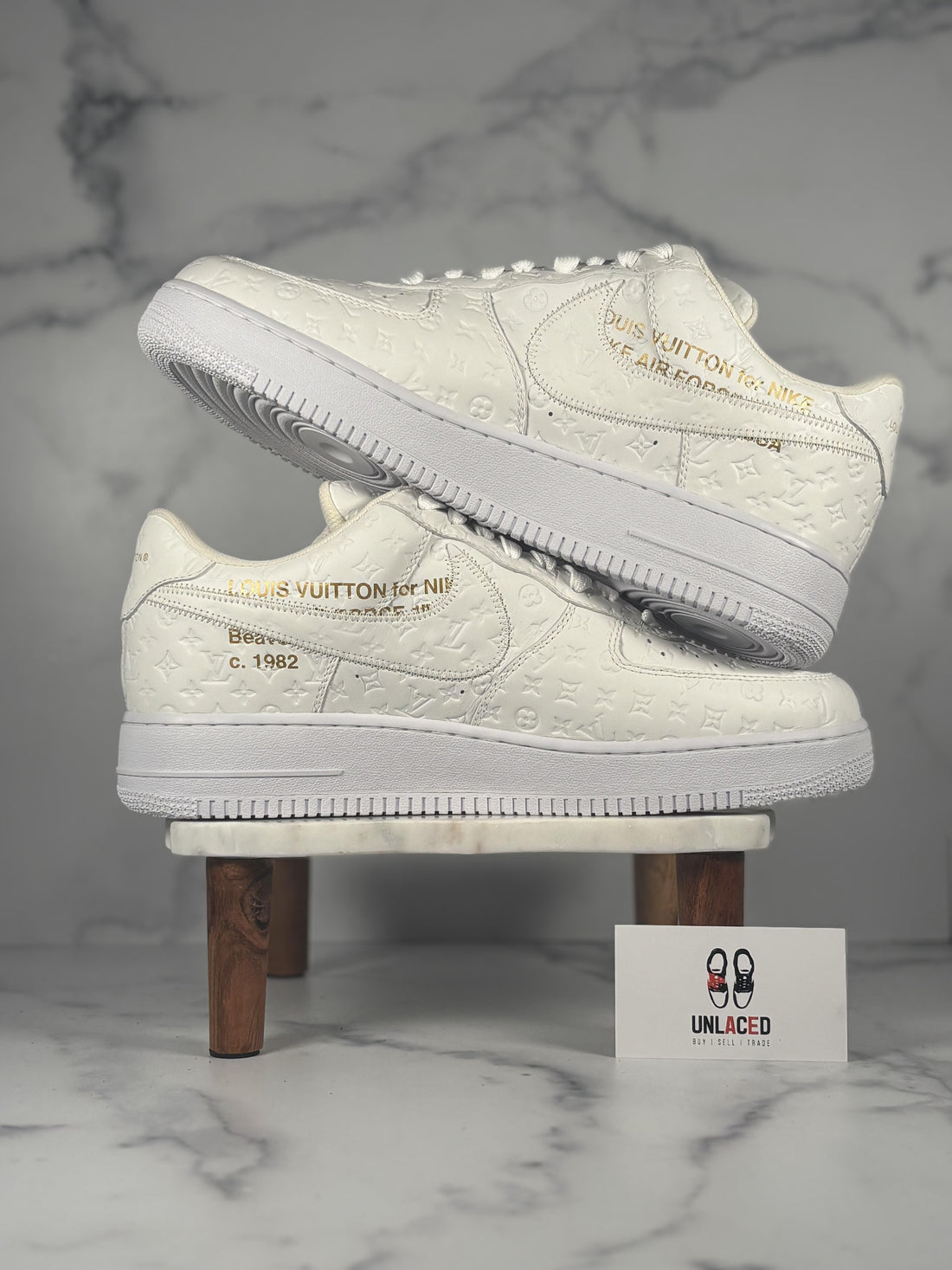 Louis Vuitton Nike Air Force 1 Low 'By Virgil Abloh White'