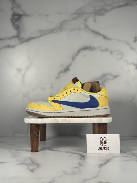 Jordan 1 Retro Low OG SP 'Travis Scott Canary (Women's)'