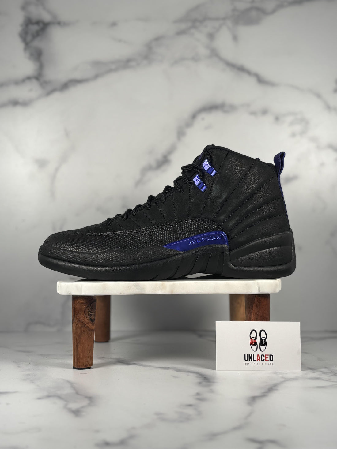 Jordan 12 Retro 'Black Dark Concord'