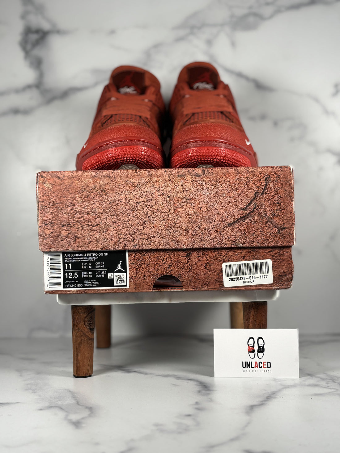 Air Jordan 4 Retro OG SP 'Nigel Sylvester Brick by Brick'