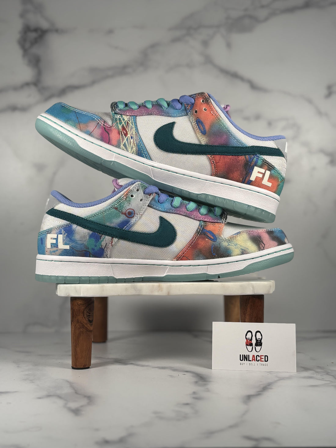 Nike SB Dunk Low 'Futura Laboratories Bleached Aqua'