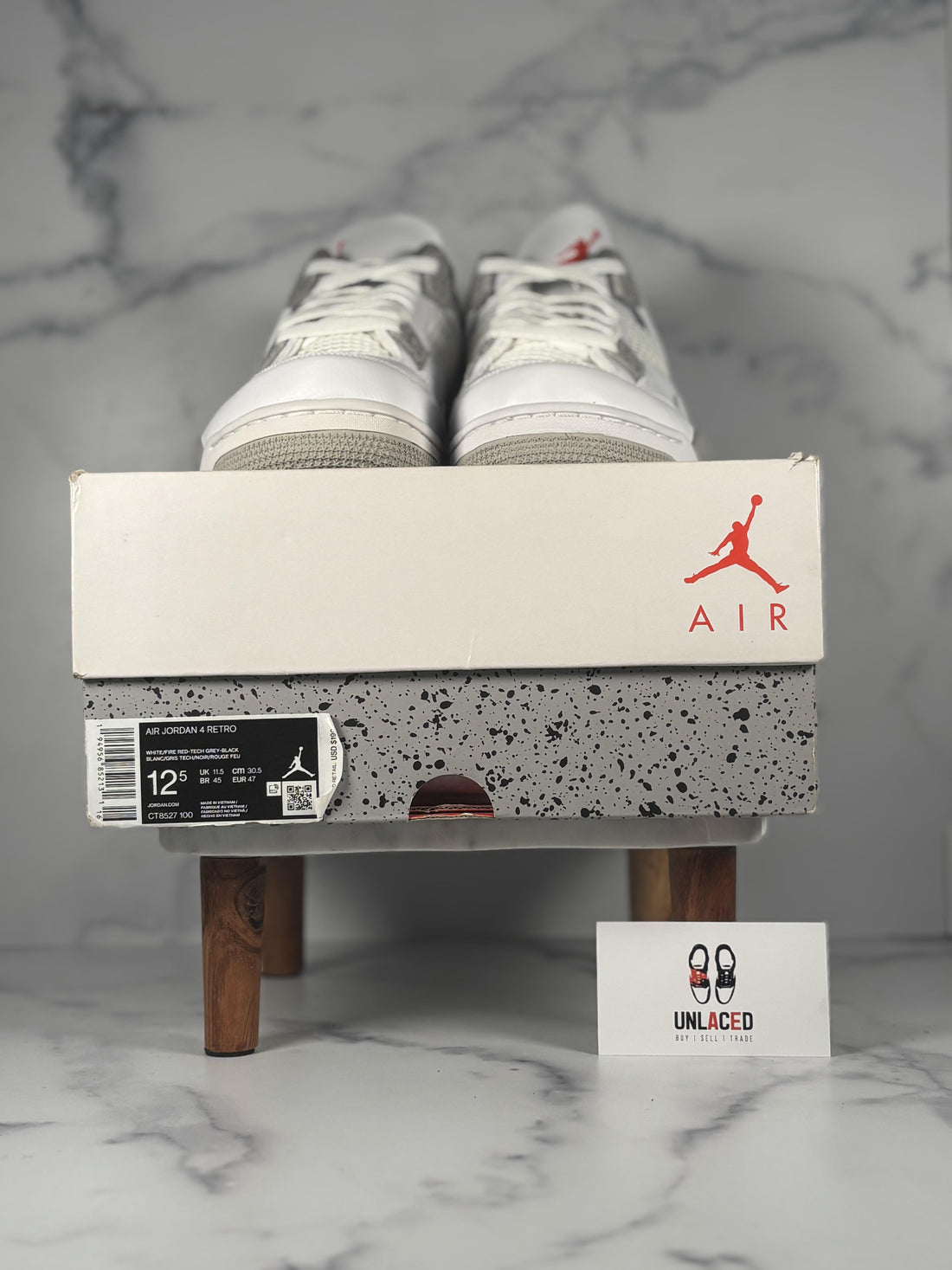 Jordan 4 Retro 'White Oreo (2021)'