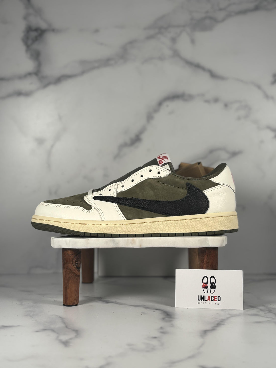 Jordan 1 Retro Low OG SP 'Travis Scott Medium Olive'