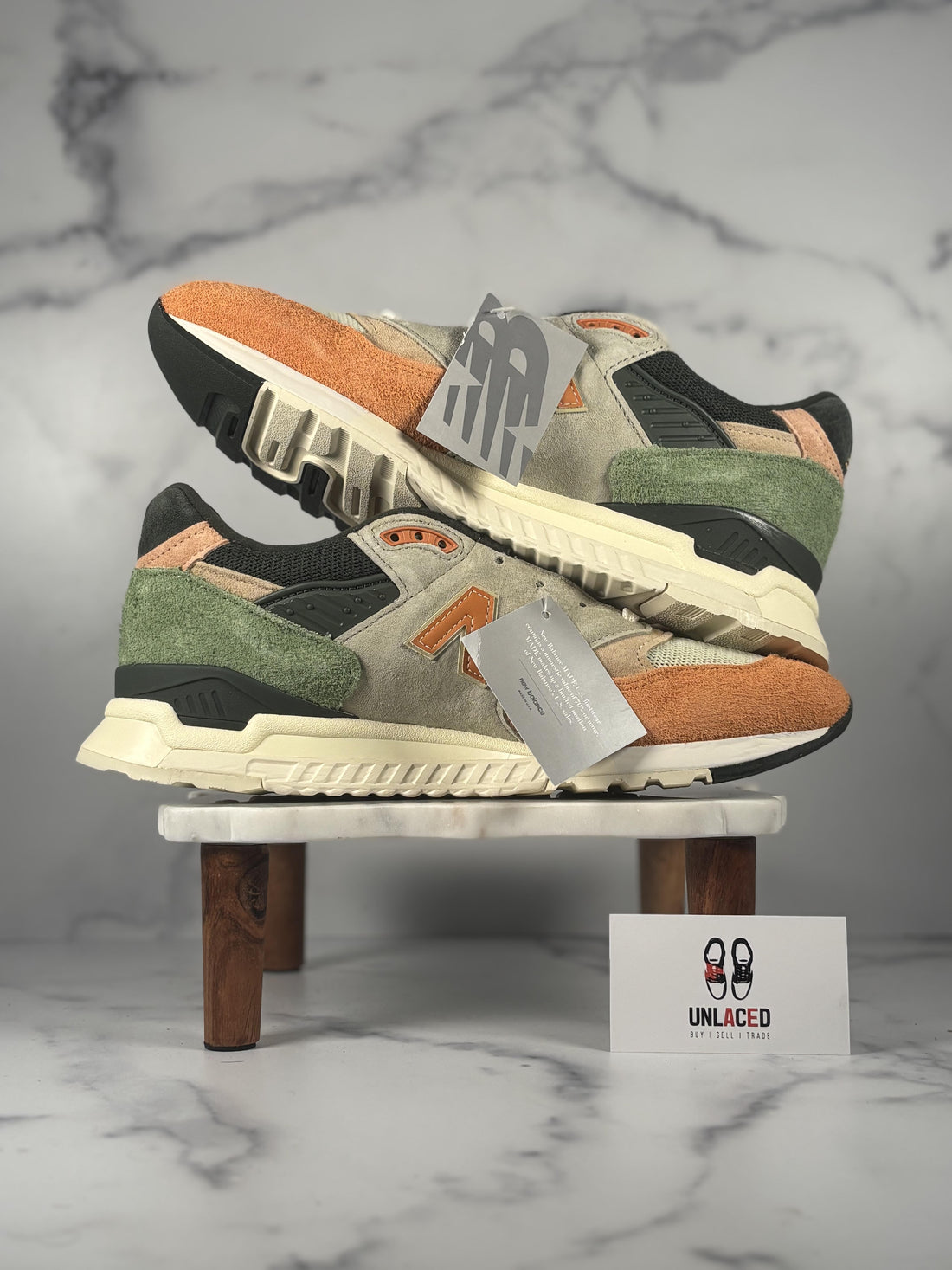New Balance 998 'Ronnie Fieg & Frank Lloyd Wright Foundation Broadacre City Aloe Wash'