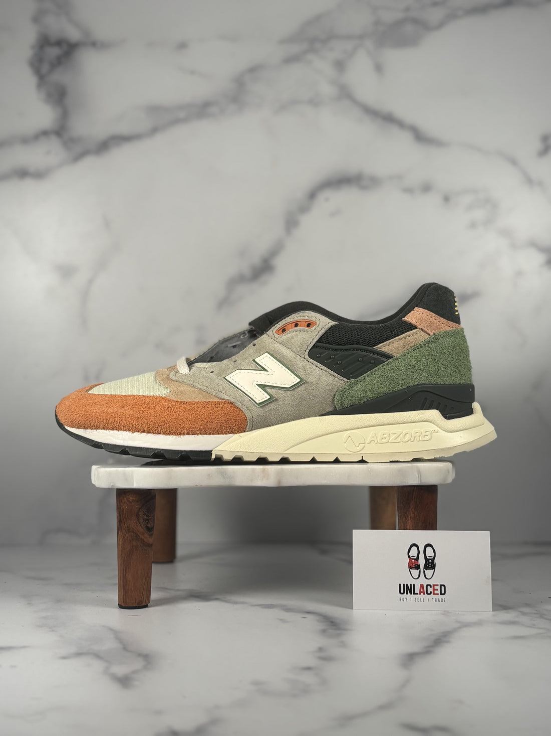 New Balance 998 'Ronnie Fieg & Frank Lloyd Wright Foundation Broadacre City Aloe Wash'