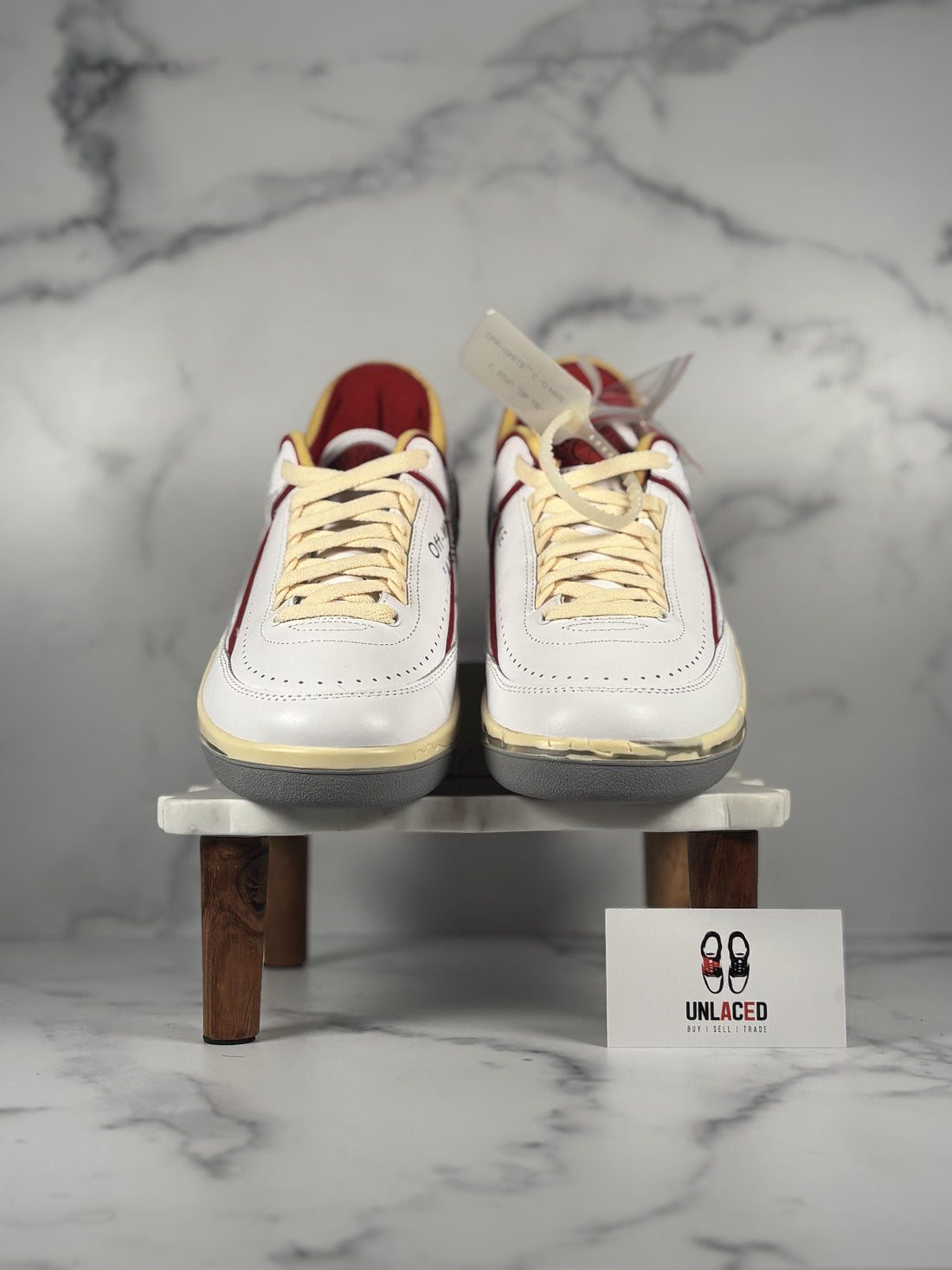 Jordan 2 Retro Low SP 'Off-White White Red'