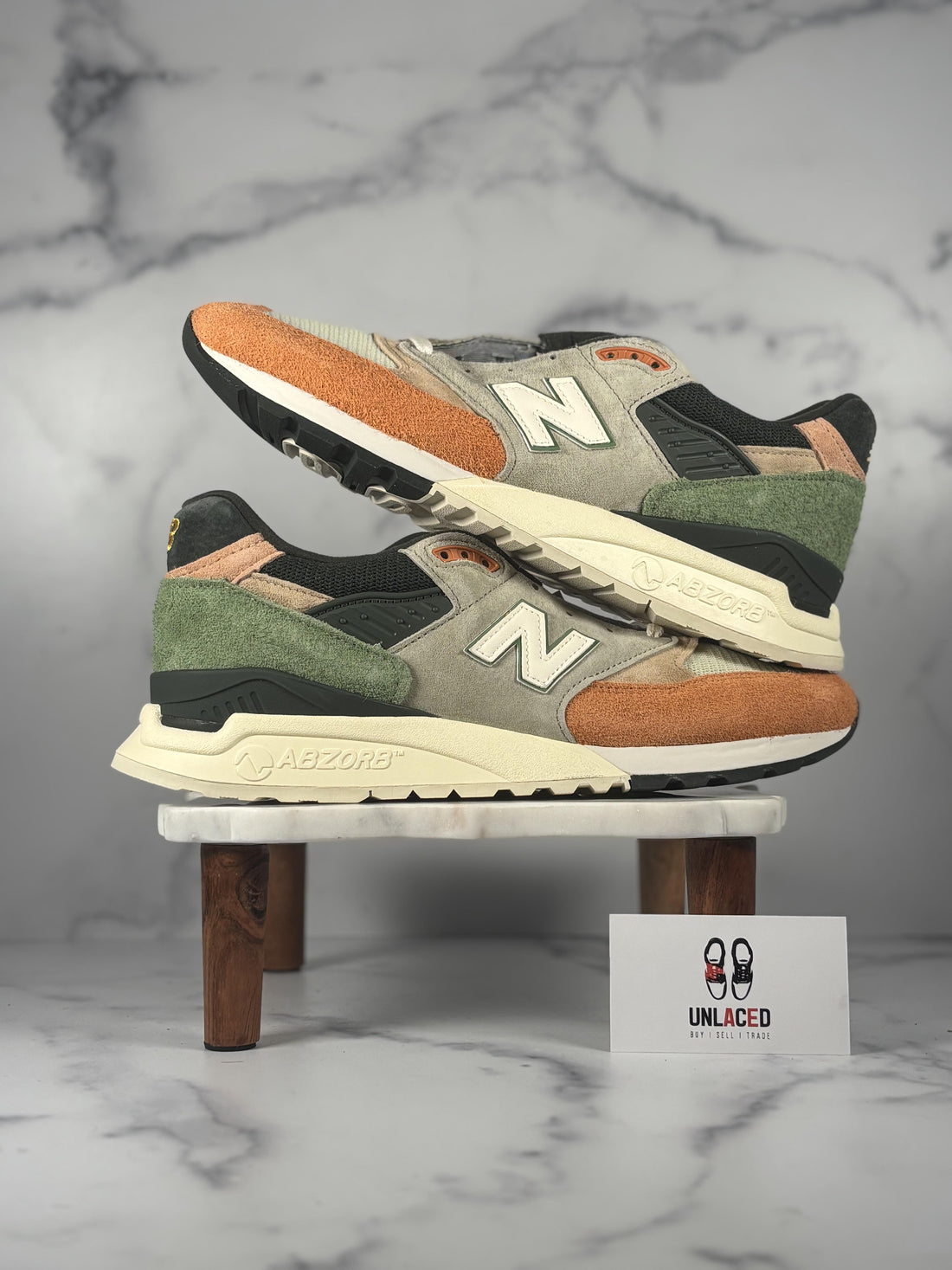 New Balance 998 'Ronnie Fieg & Frank Lloyd Wright Foundation Broadacre City Aloe Wash'
