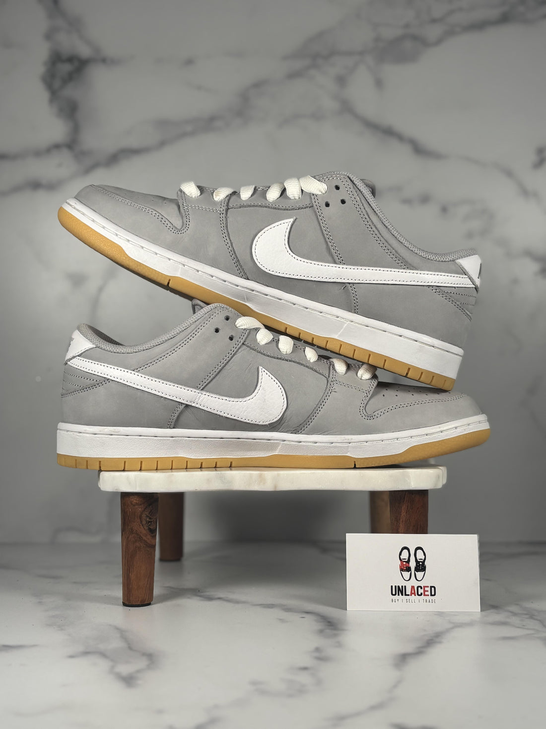 Nike SB Dunk Low Pro ISO 'Orange Label Wolf Grey Gum'