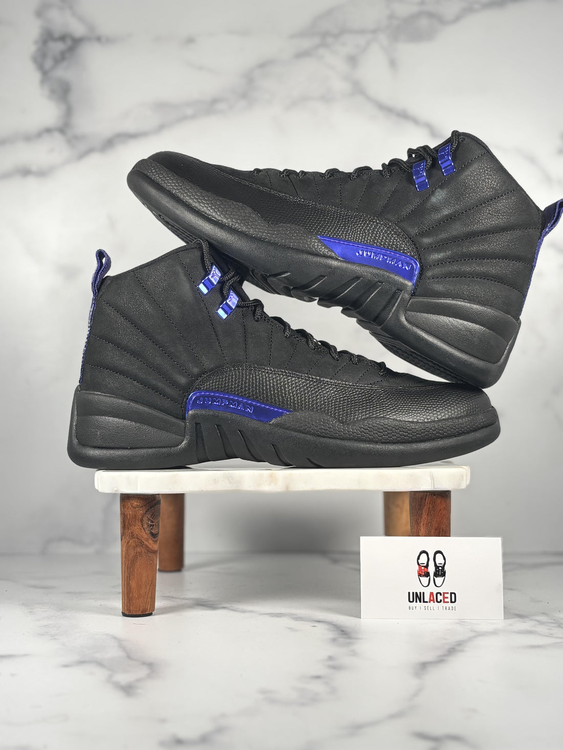 Jordan 12 Retro 'Black Dark Concord'