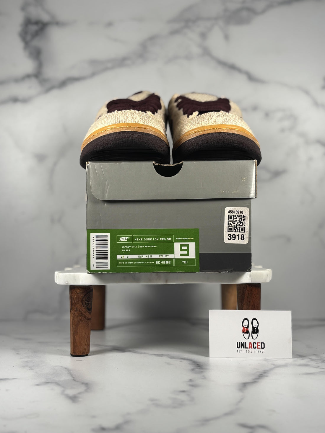 Nike SB Dunk Low 'Red Mahogany'