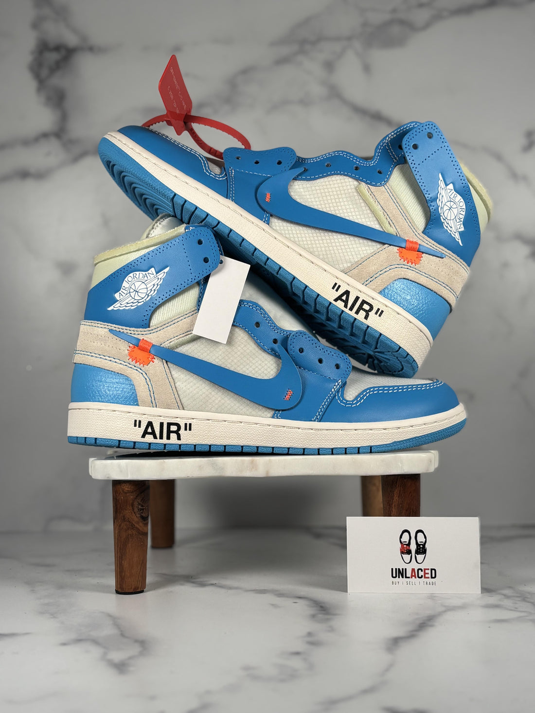 Jordan 1 Retro High 'Off-White University Blue'