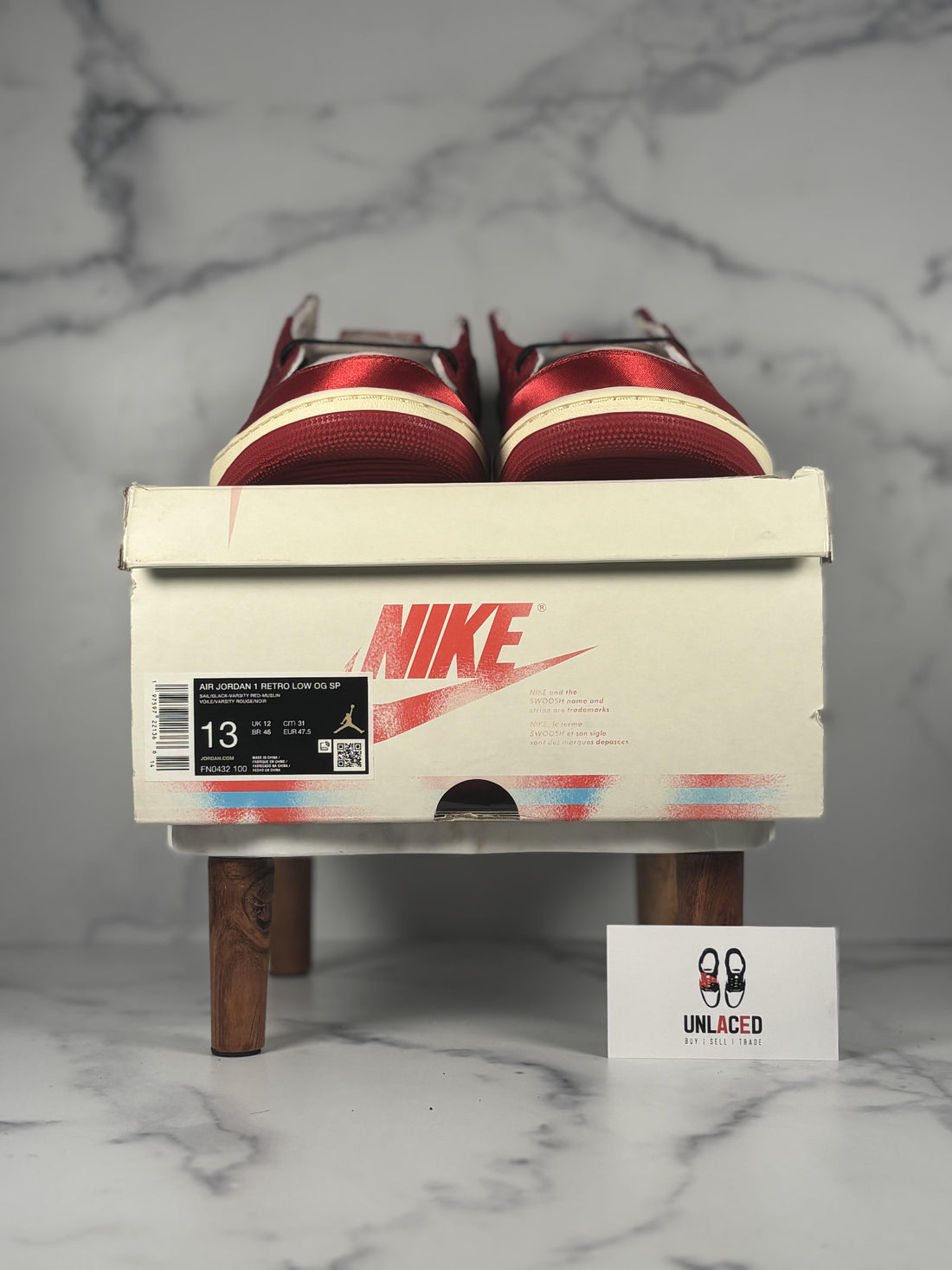 Jordan 1 Retro Low OG 'Trophy Room Rookie Card Away'