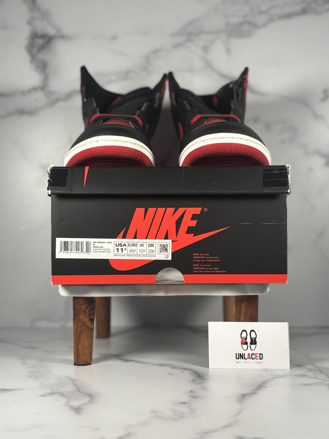 Jordan 1 Retro High '85 OG 'Bred (2025)'