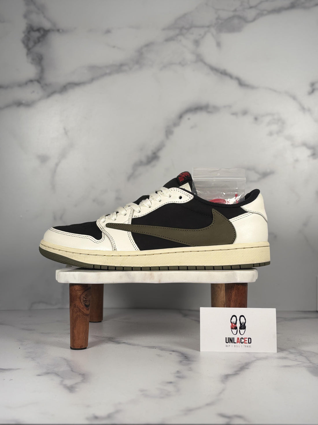 Jordan 1 Retro Low OG SP 'Travis Scott Olive (Women's)'