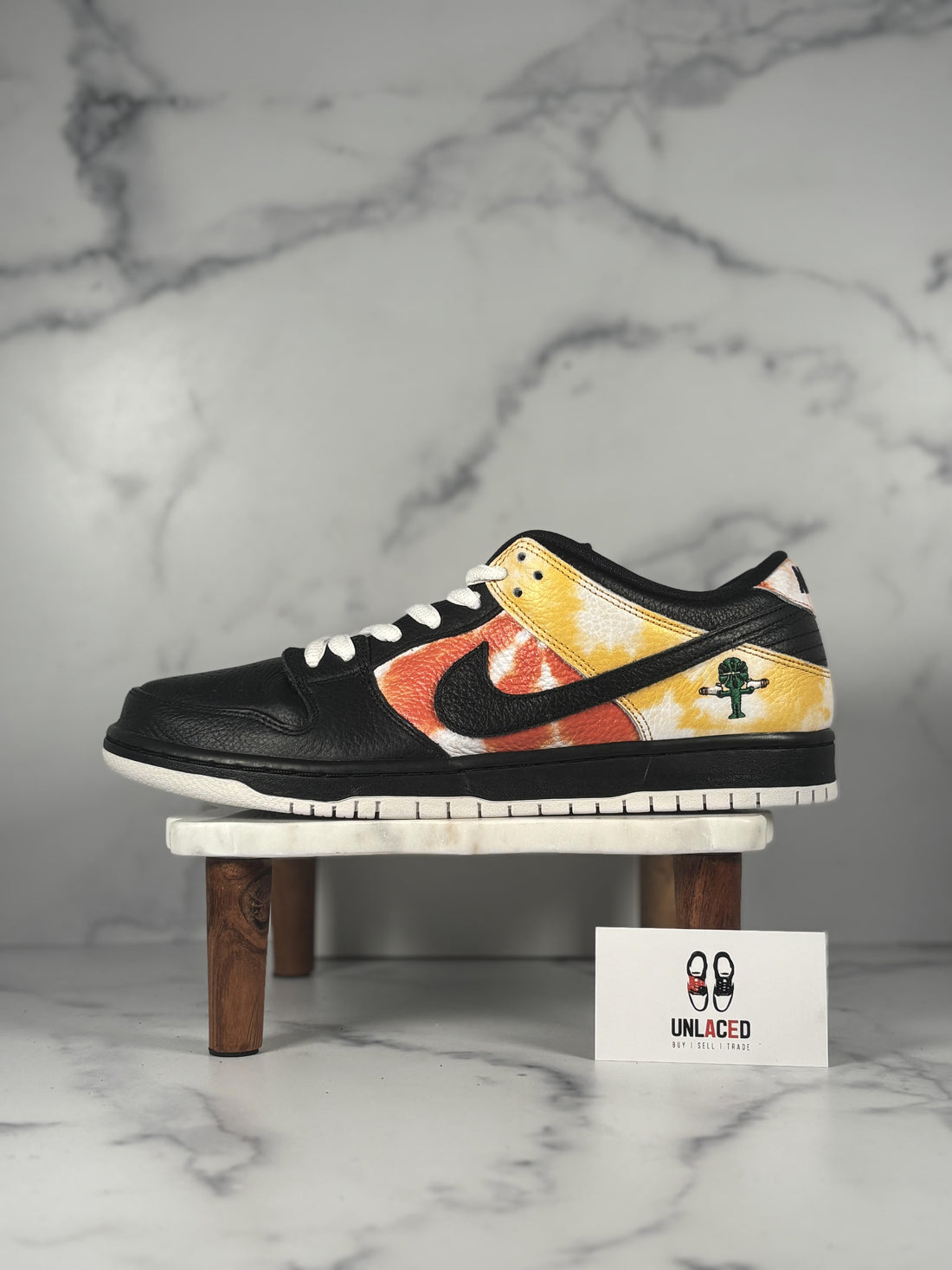 Nike SB Dunk Low 'Raygun Tie-Dye Black'