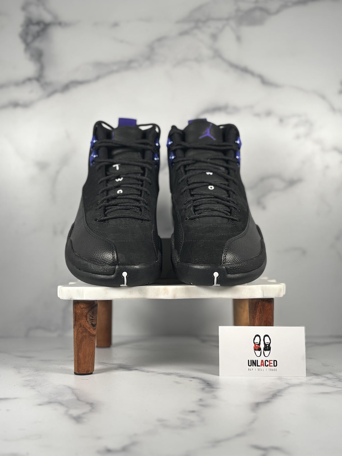 Jordan 12 Retro 'Black Dark Concord'