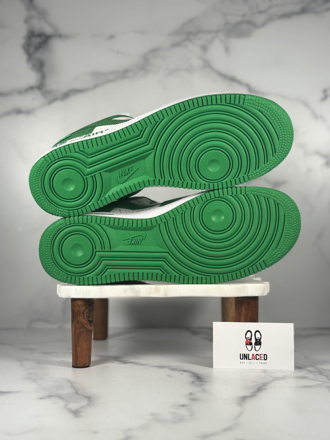 Louis Vuitton Nike Air Force 1 Low 'By Virgil Abloh White Green'