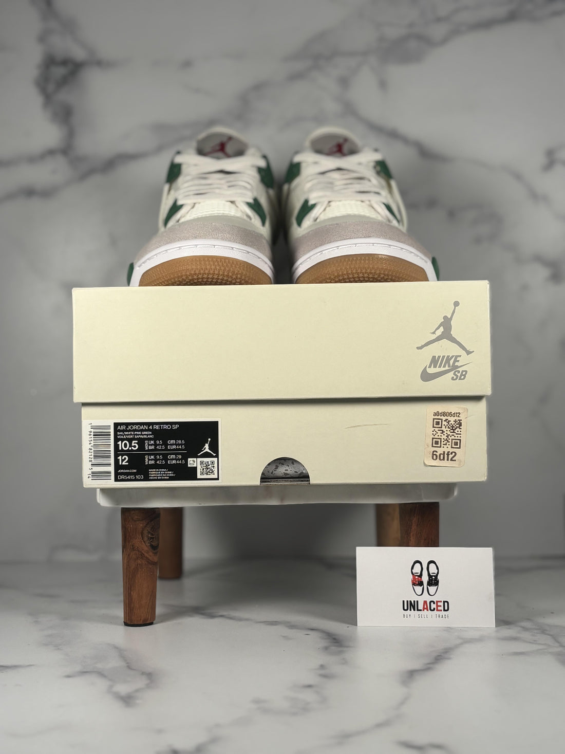Jordan 4 Retro SB 'Pine Green'