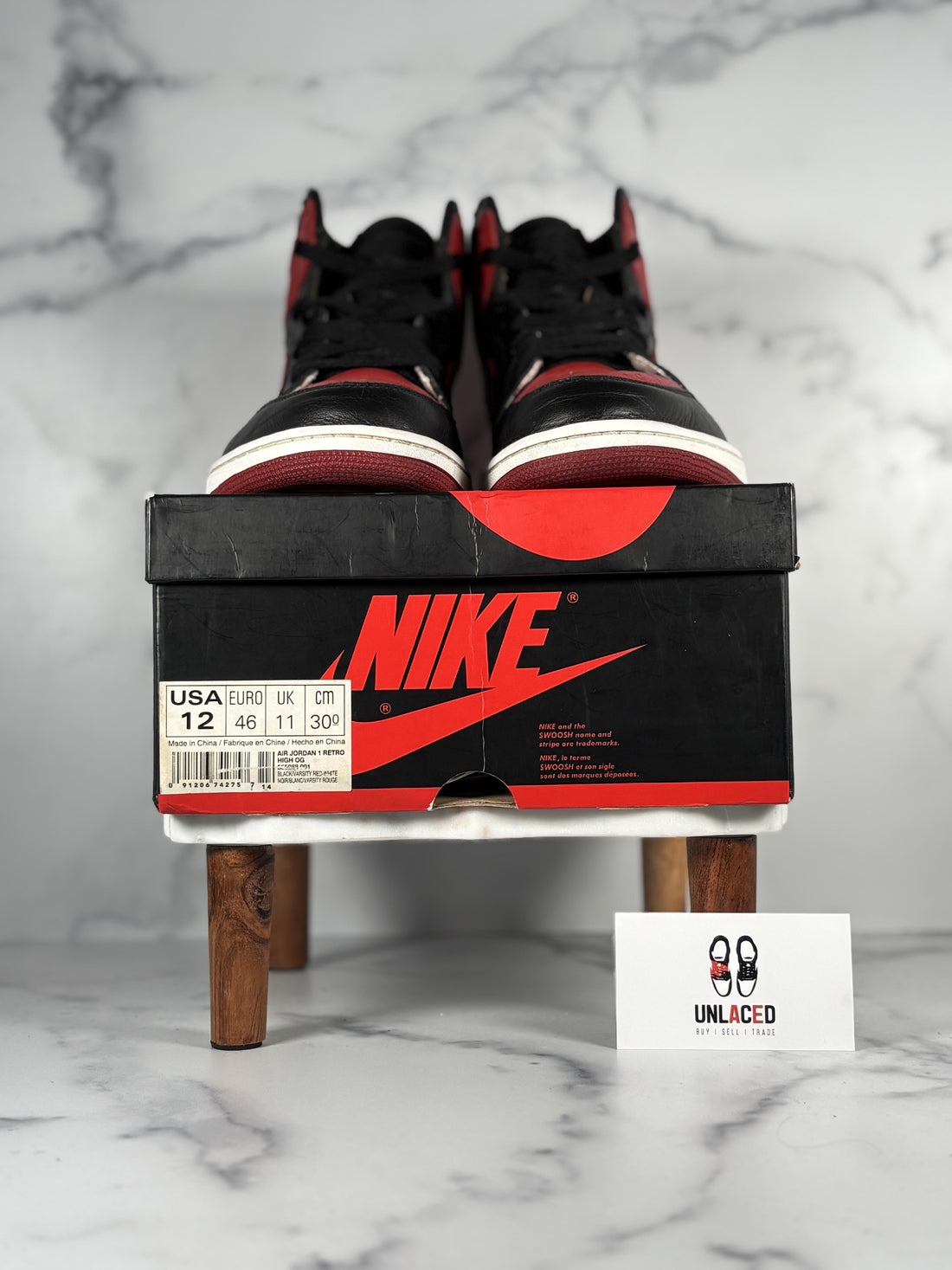 Jordan 1 Retro High 'Bred Banned (2016)'