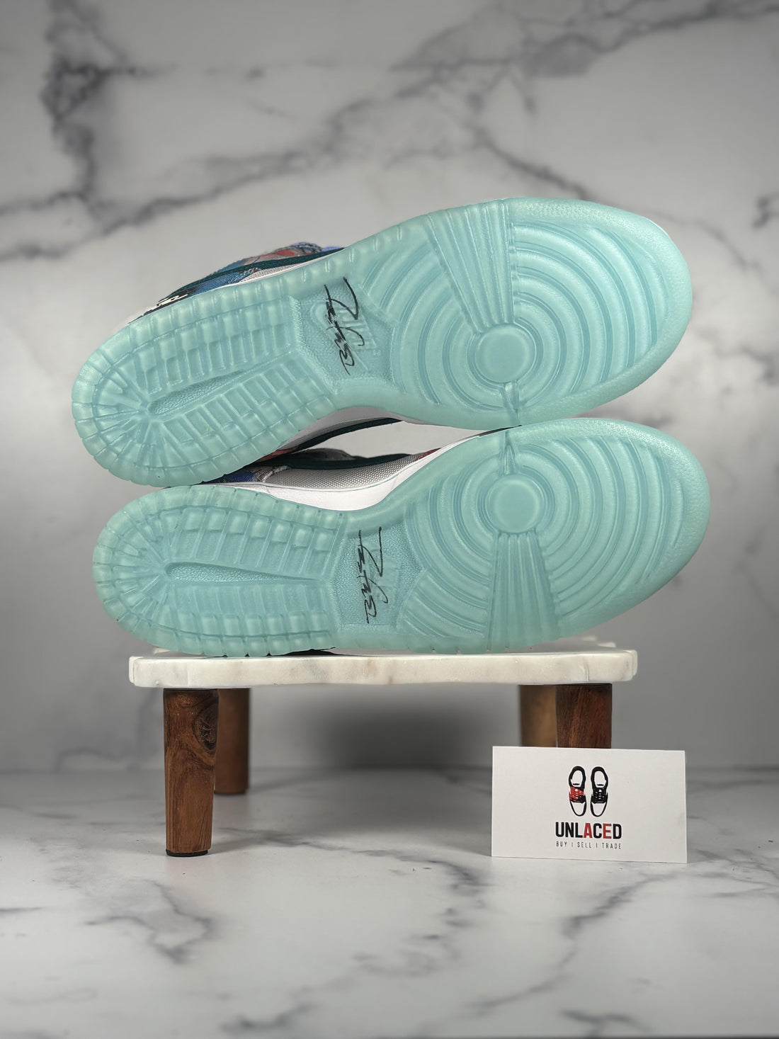 Nike SB Dunk Low 'Futura Laboratories Bleached Aqua'