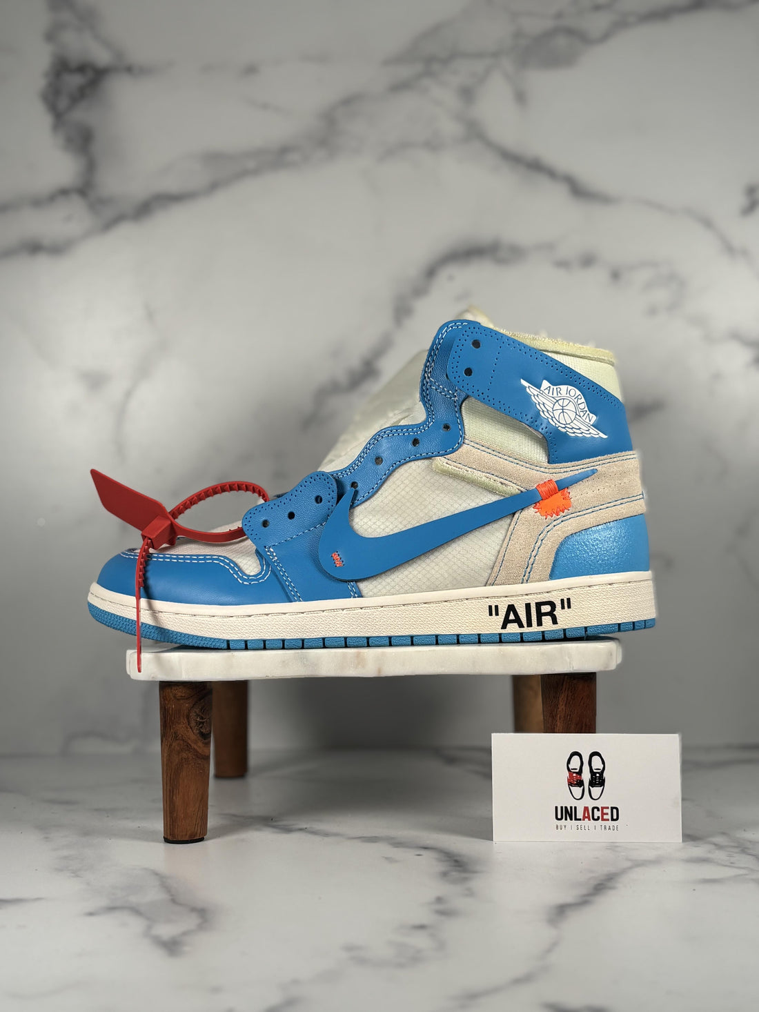 Jordan 1 Retro High 'Off-White University Blue'