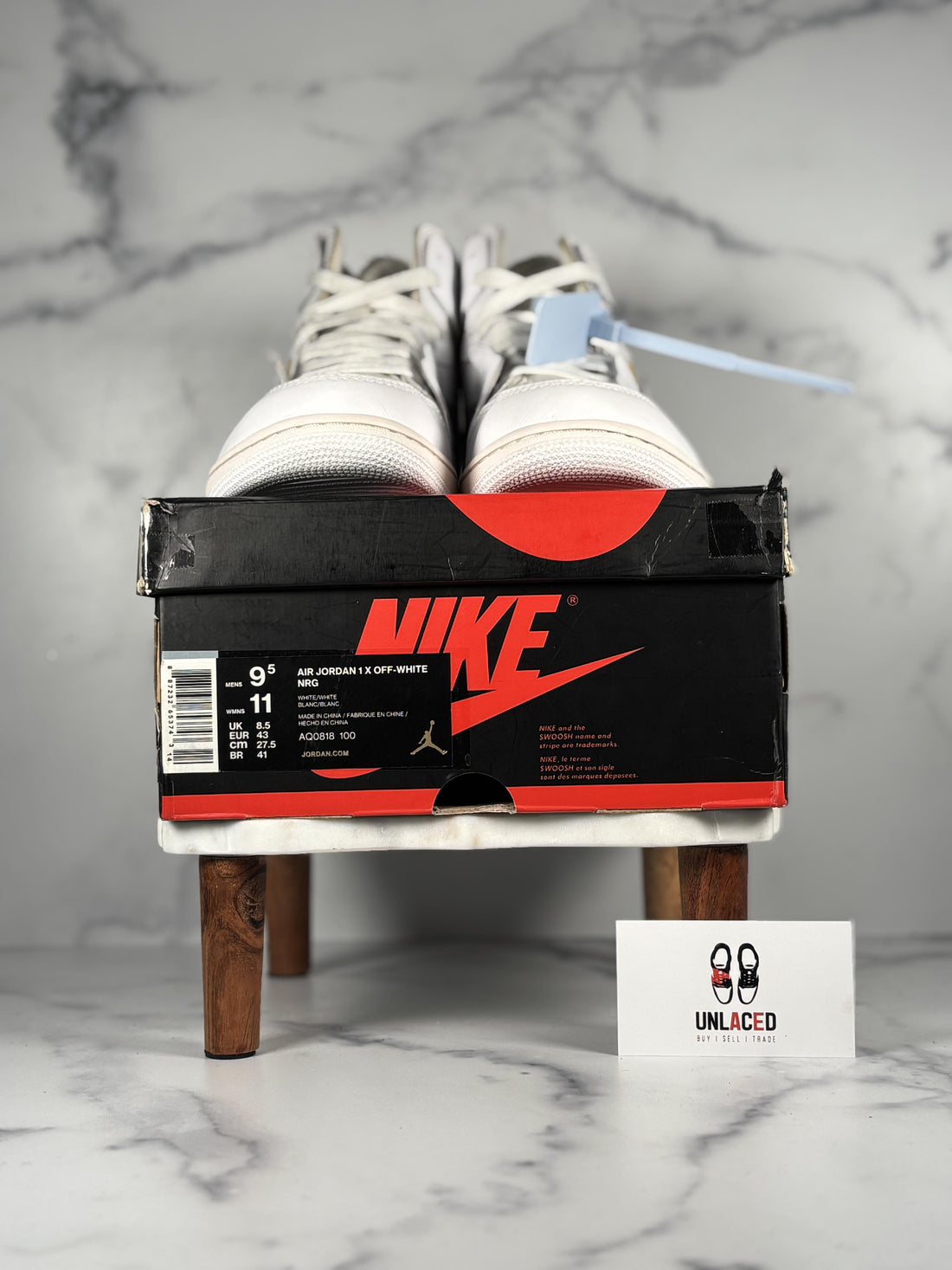 Jordan 1 Retro High 'Off-White Euro'