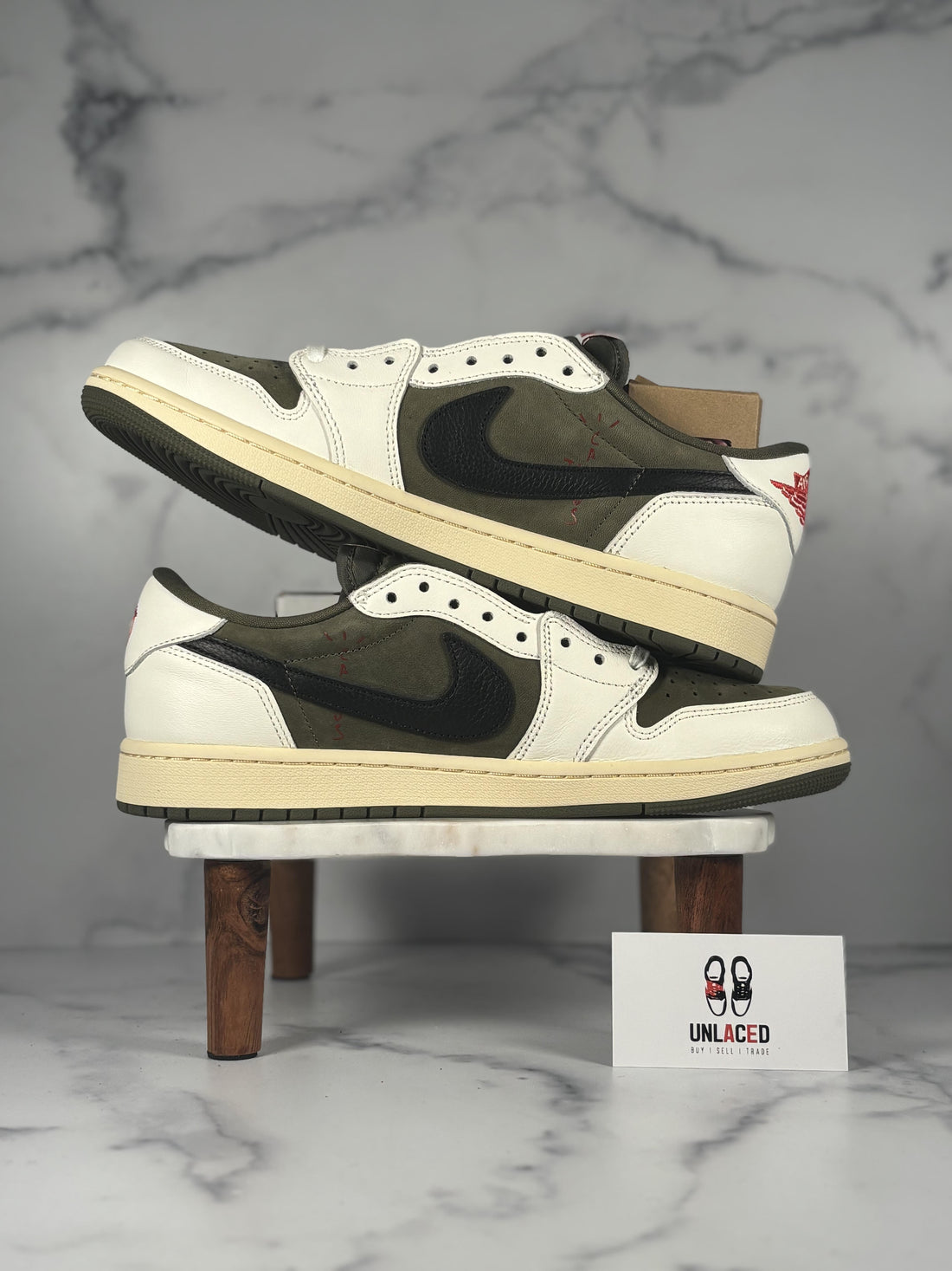 Jordan 1 Retro Low OG SP 'Travis Scott Medium Olive'